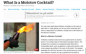 are modern day tanks vernuable to molotov coctails